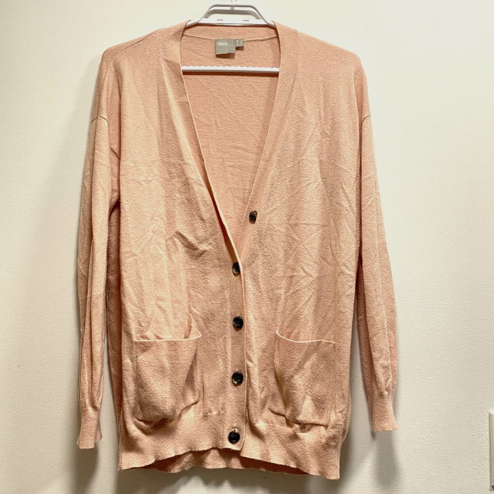 ASOS Dusty Pink Cardigan